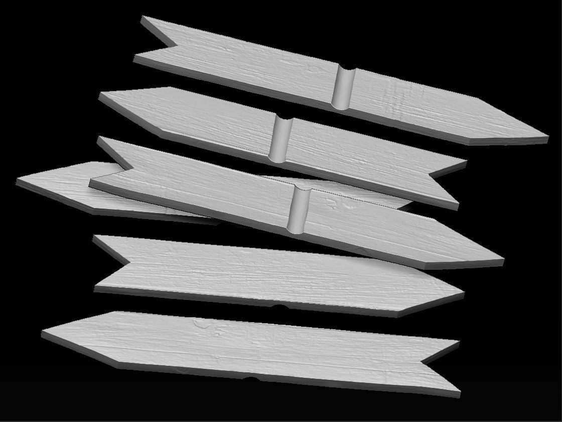 Pointer Ram Skull 3D print model_12