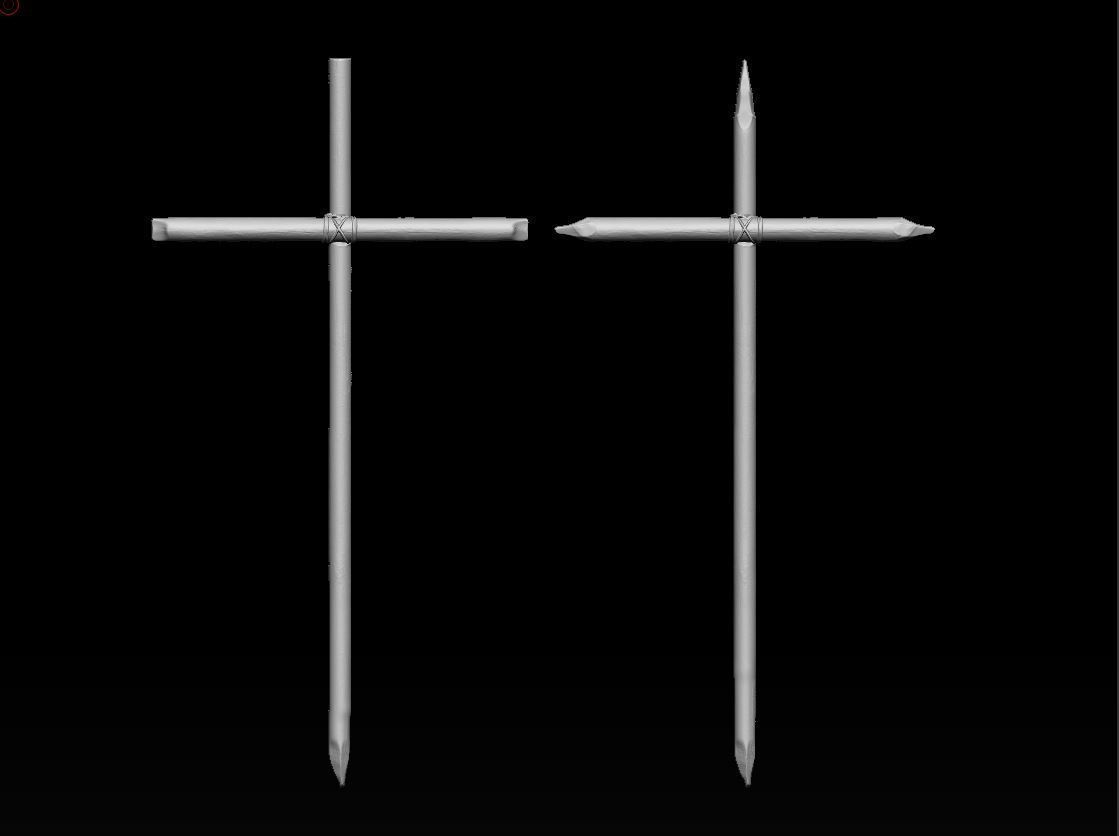 Pointer Ram Skull 3D print model_18