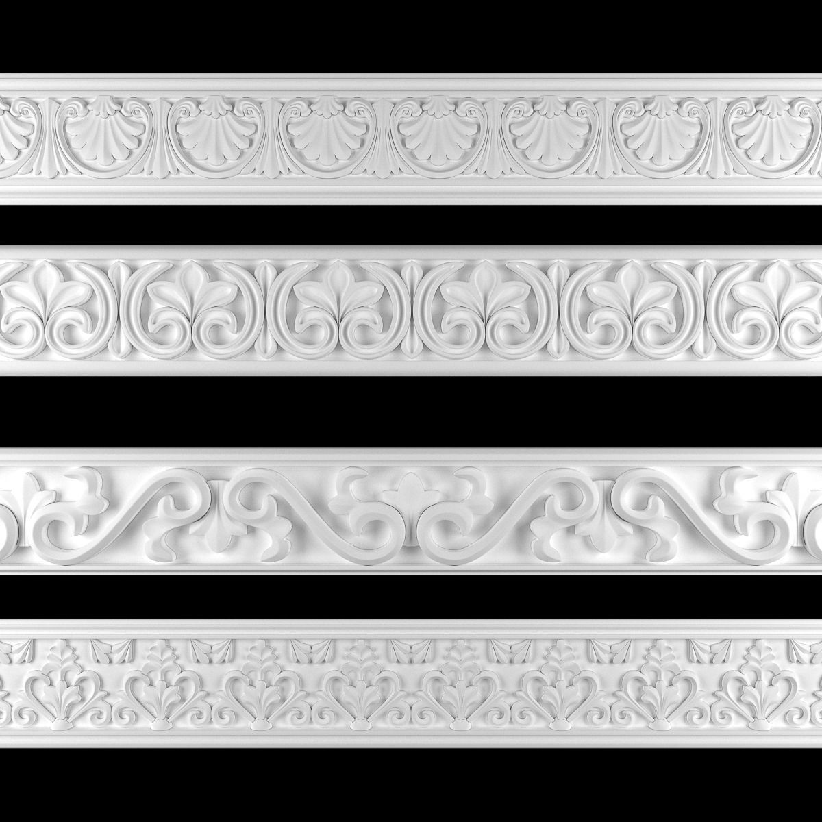 Path Ornament Pack 07 3D model_1