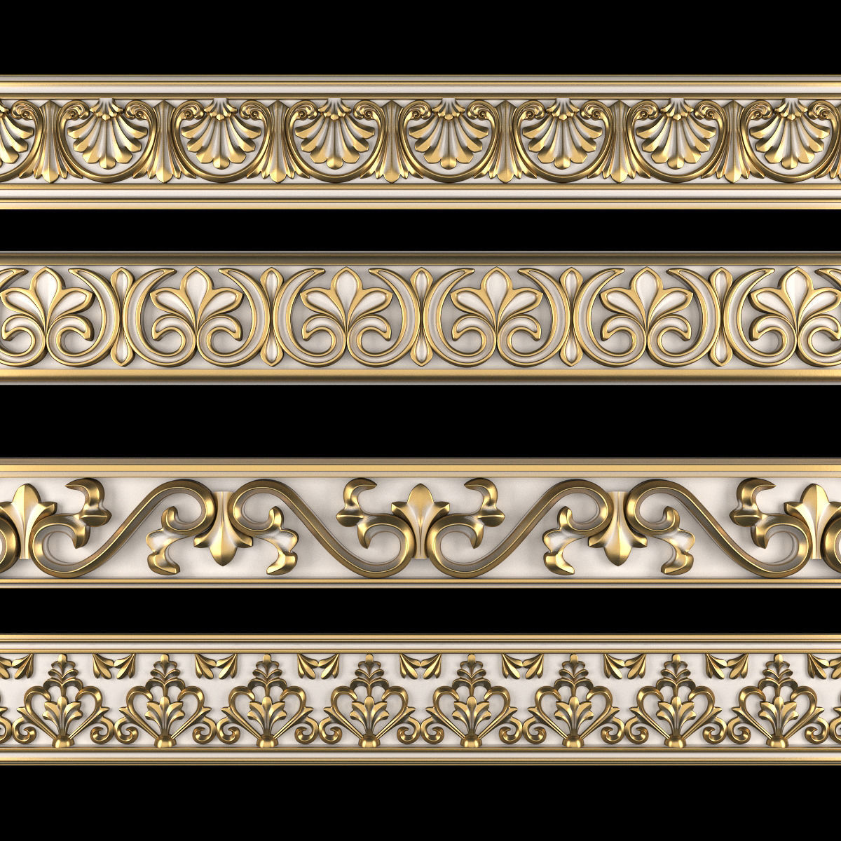 Path Ornament Pack 07 3D model_2