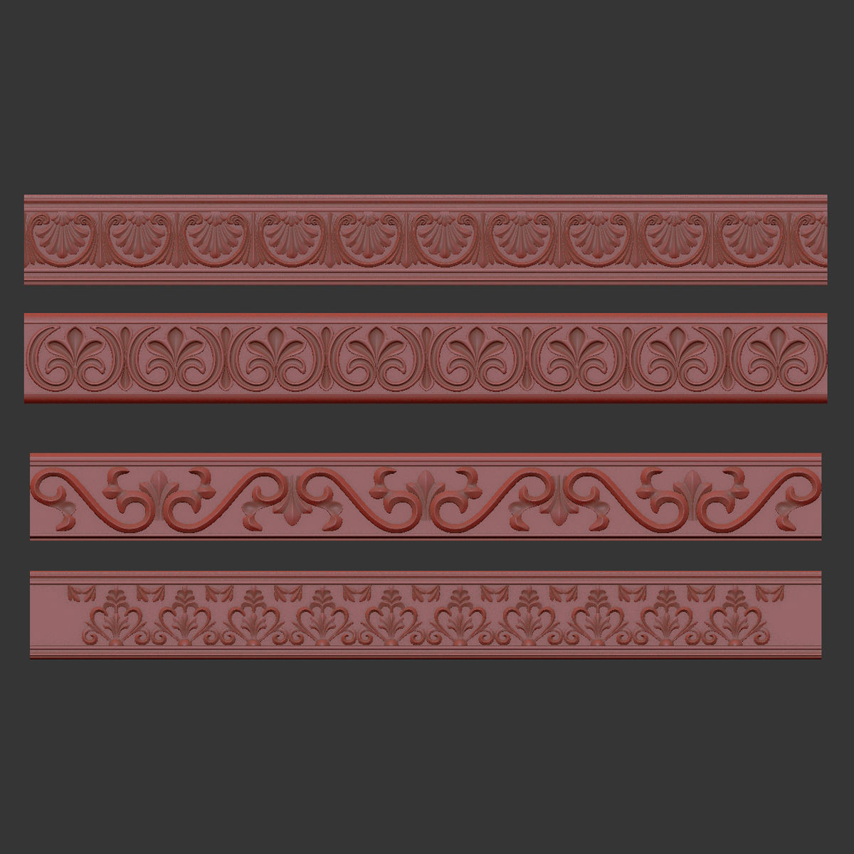 Path Ornament Pack 07 3D model_6