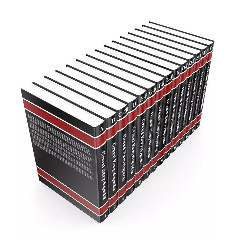 Encyclopedia Set 01 3D model_0