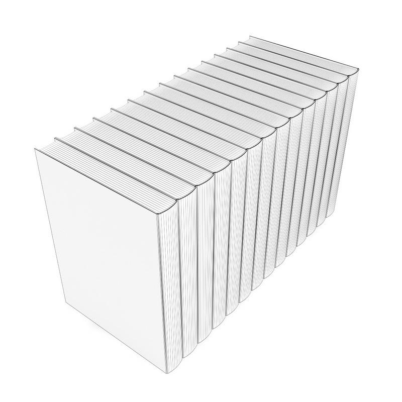 Encyclopedia Set 01 3D model_3