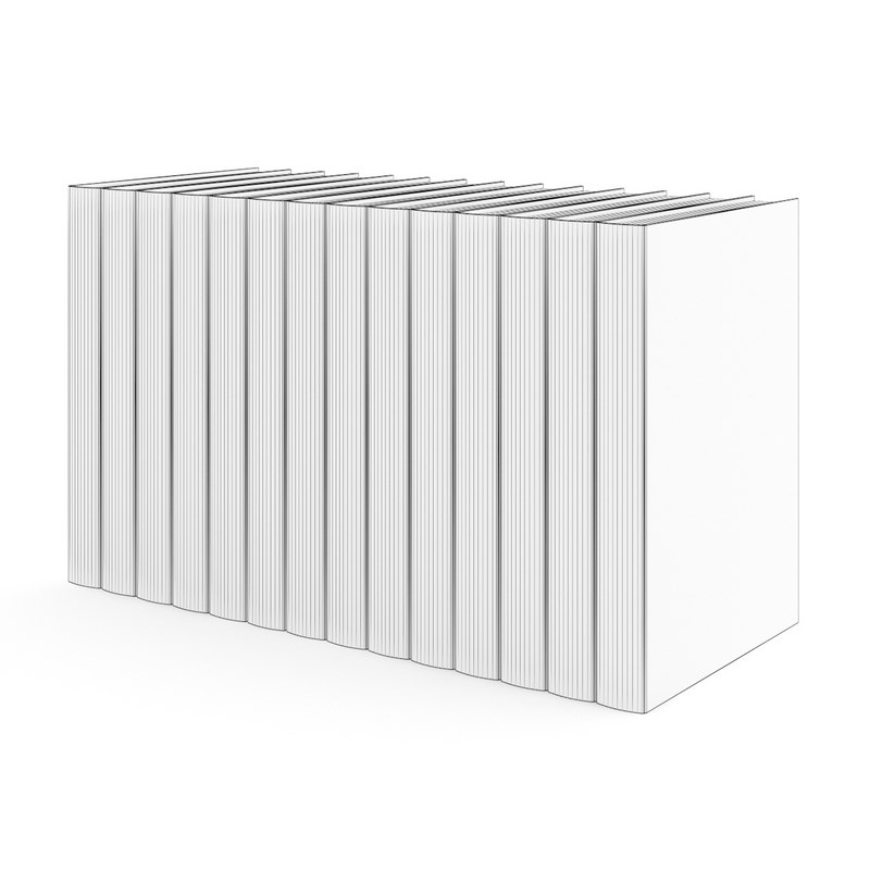 Encyclopedia Set 01 3D model_1