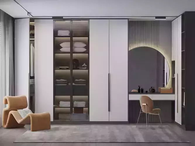 Dressing Room Scene-7 3D model