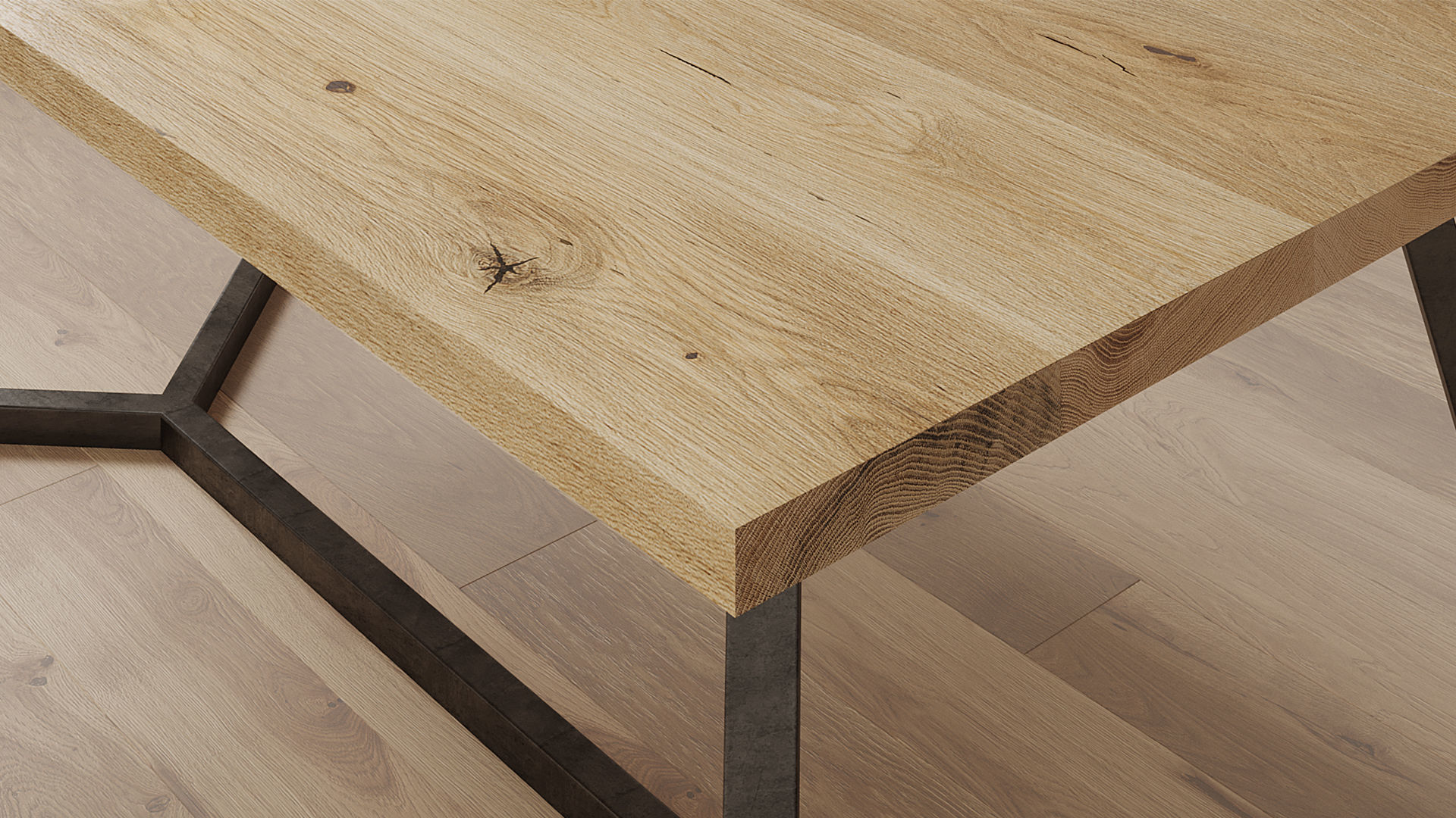 Similar Y Dining Table by mLOFT 3D model_14