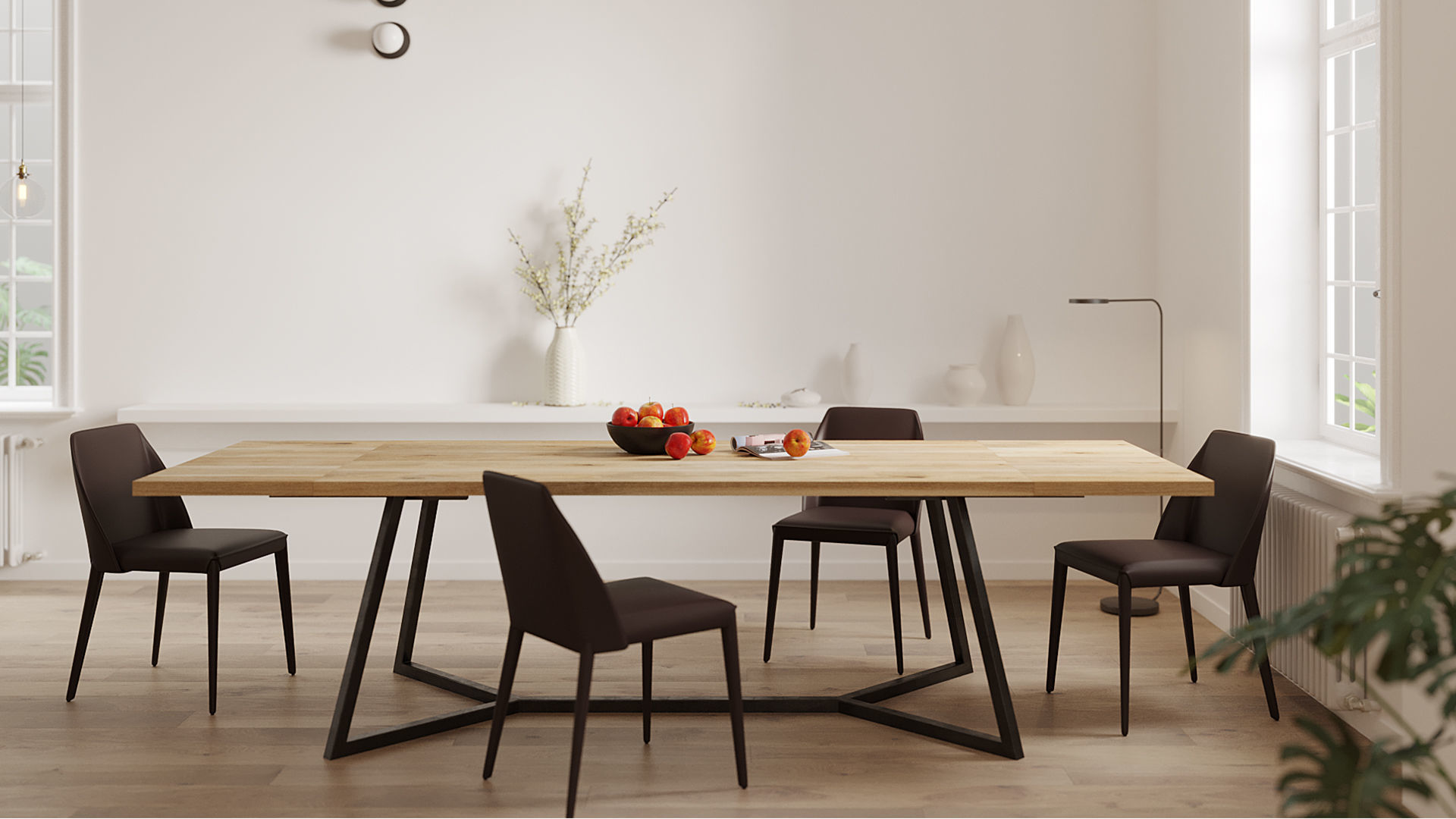Similar Y Dining Table by mLOFT 3D model_11