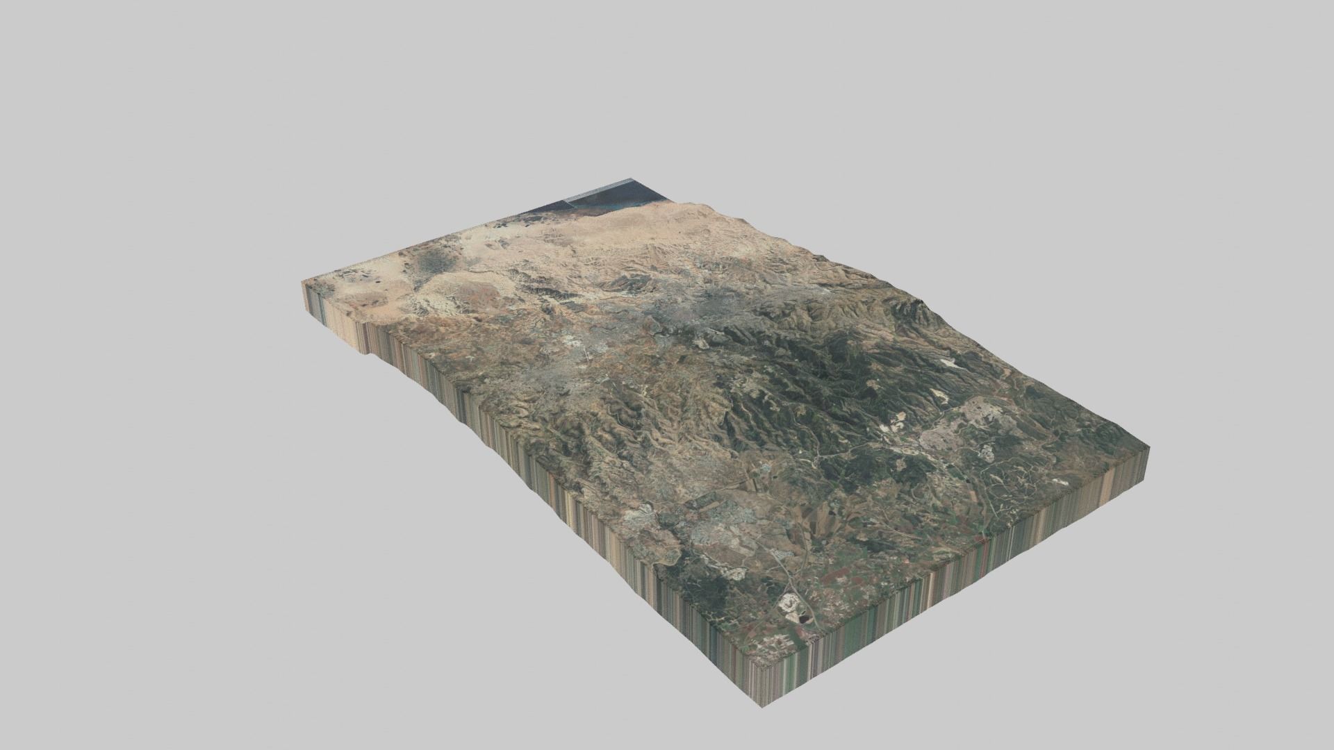 JERUSALEM City Low-poly 3D model_5