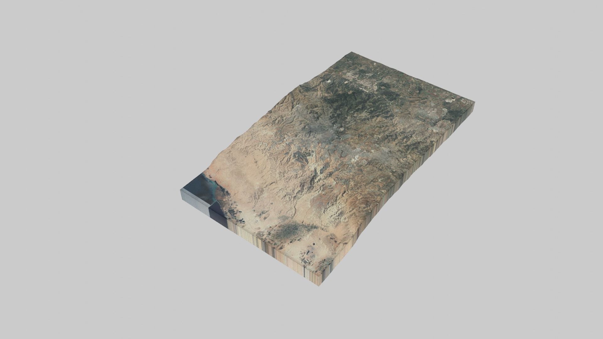 JERUSALEM City Low-poly 3D model_1