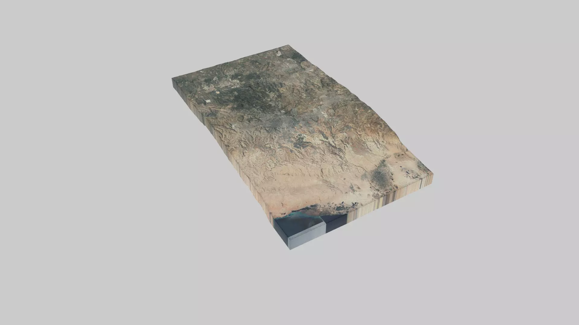 JERUSALEM City Low-poly 3D model_0