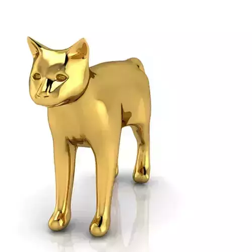 CAT 3D model STL File 3D print model
