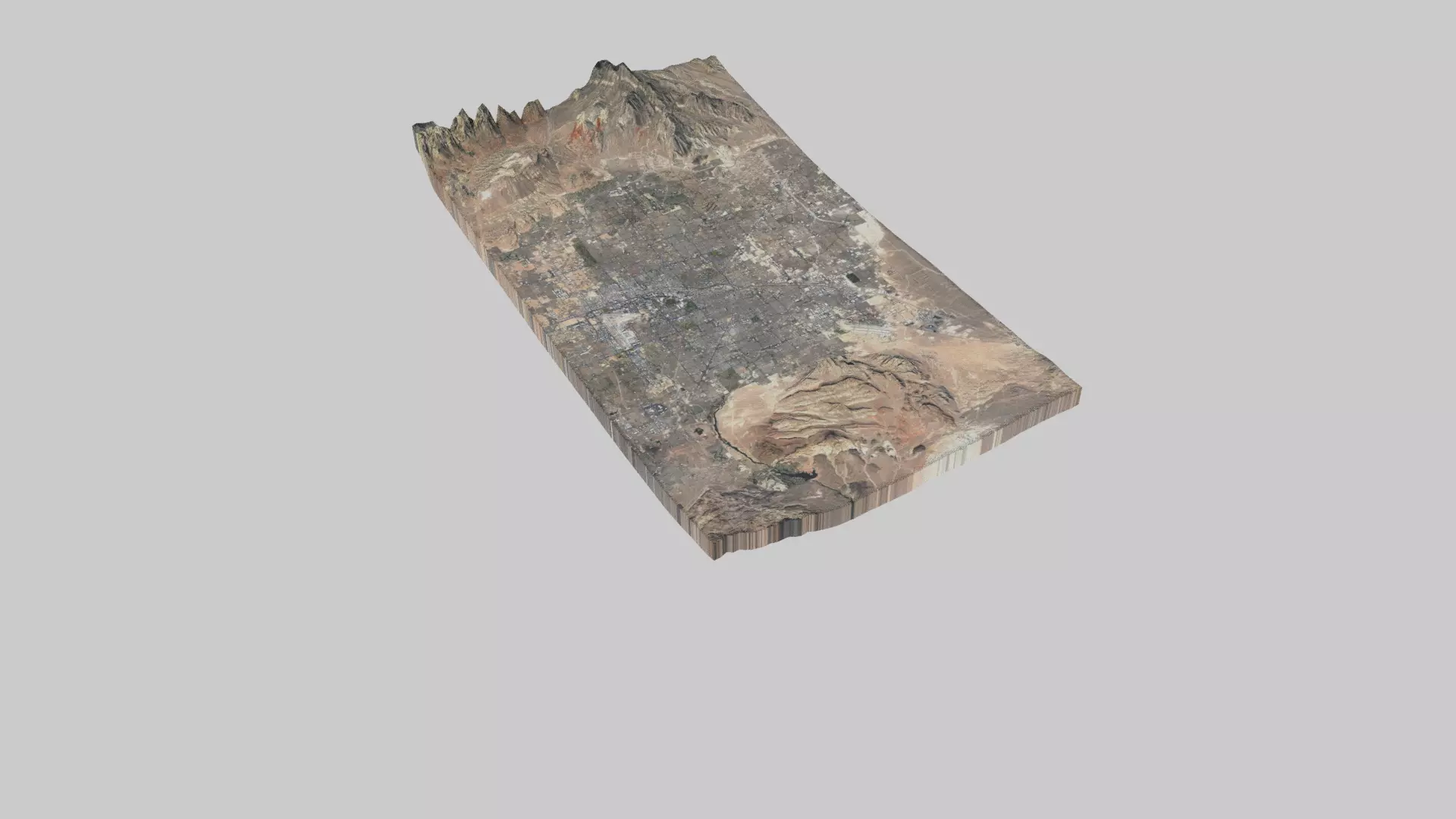 Las Vegas City Low-poly 3D model_0