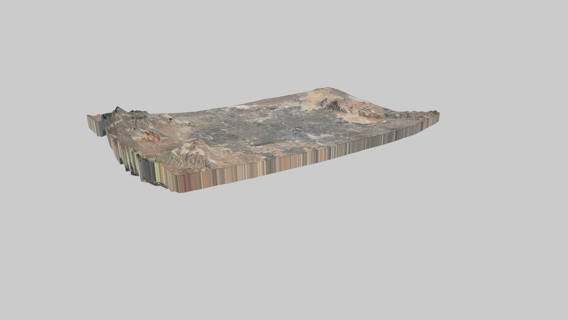 Las Vegas City Low-poly 3D model_2