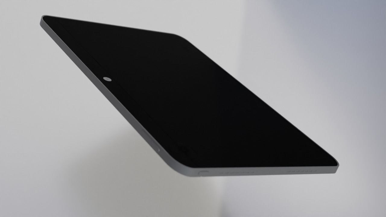 Realme Pad-Android Tablet PC-3D model Low-poly 3D model_2