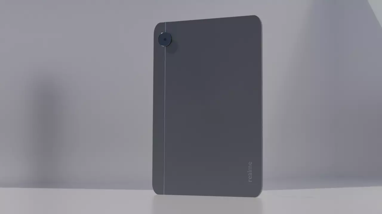 Realme Pad-Android Tablet PC-3D model Low-poly 3D model_0