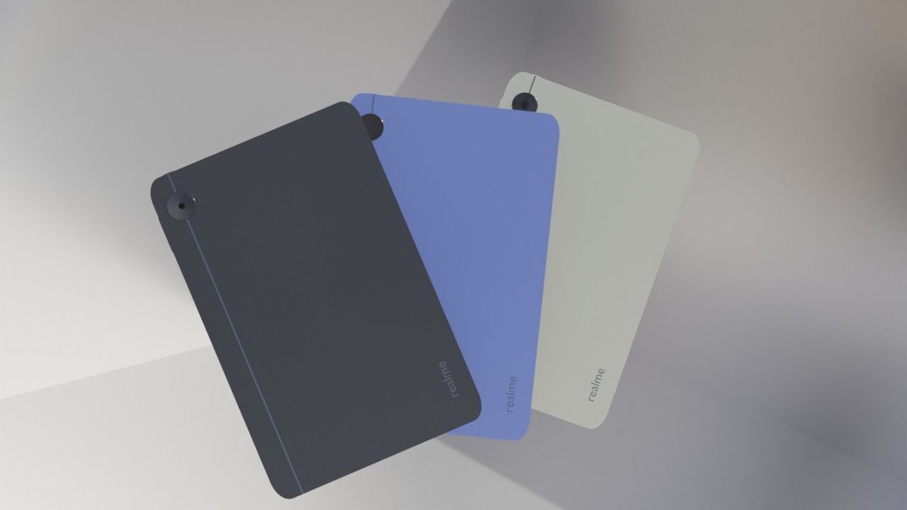 Realme Pad-Android Tablet PC-3D model Low-poly 3D model_1