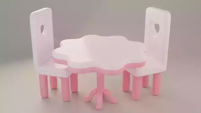 Pink Table