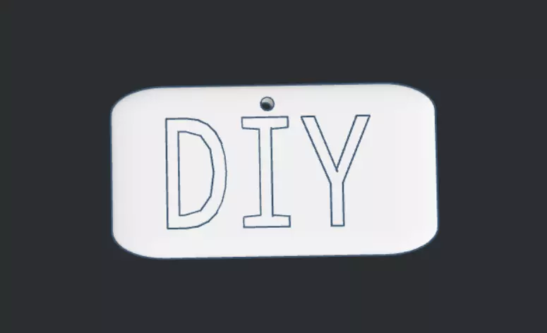 DIY logo Free 3D print model