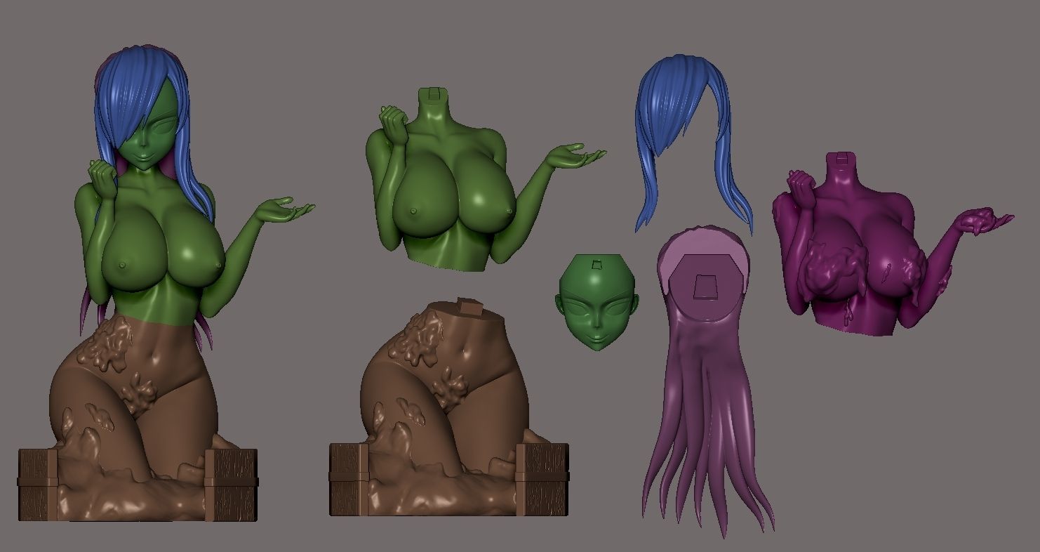 ERZA SCARLET - FAIRY TAIL 3D print model_6