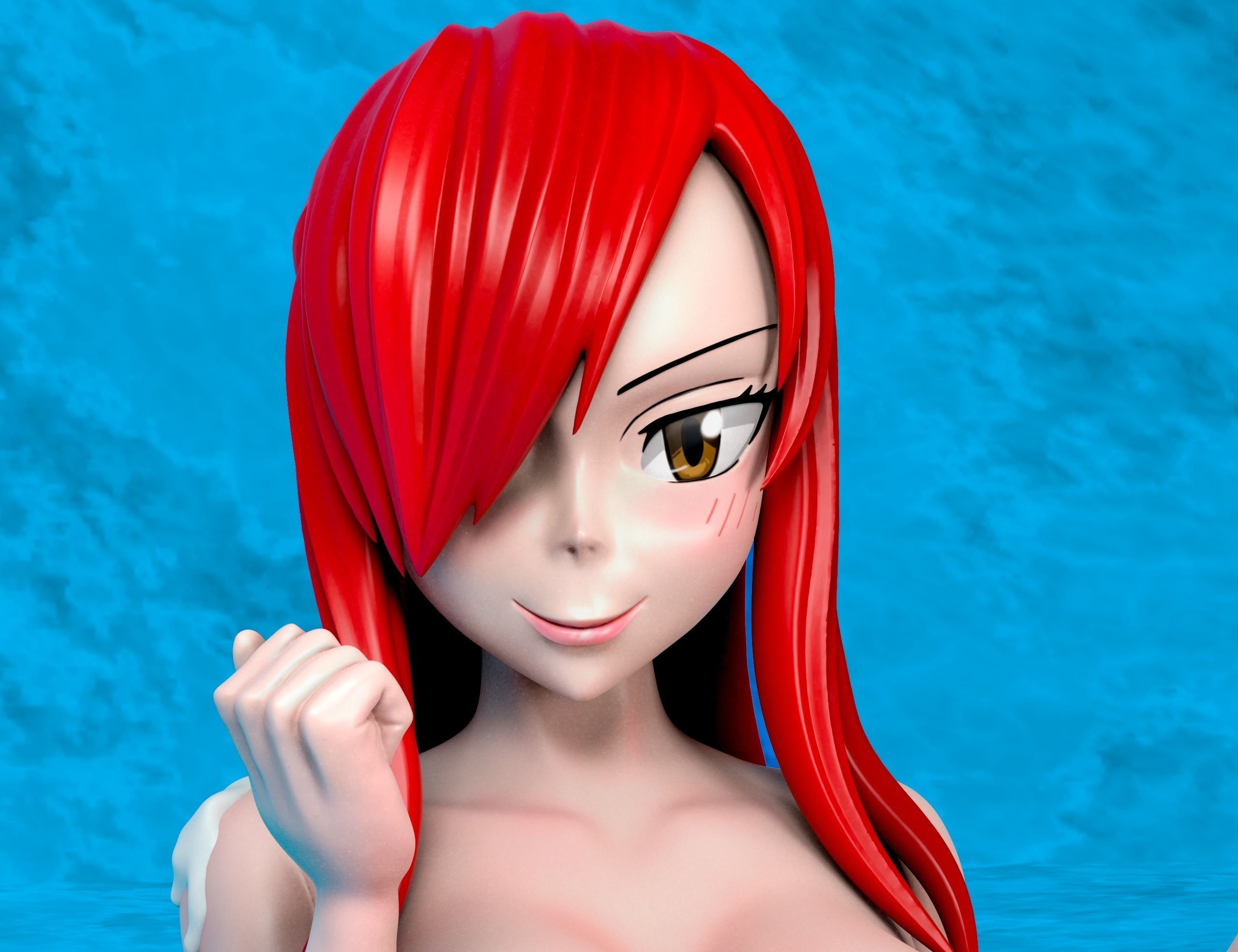 ERZA SCARLET - FAIRY TAIL 3D print model_4