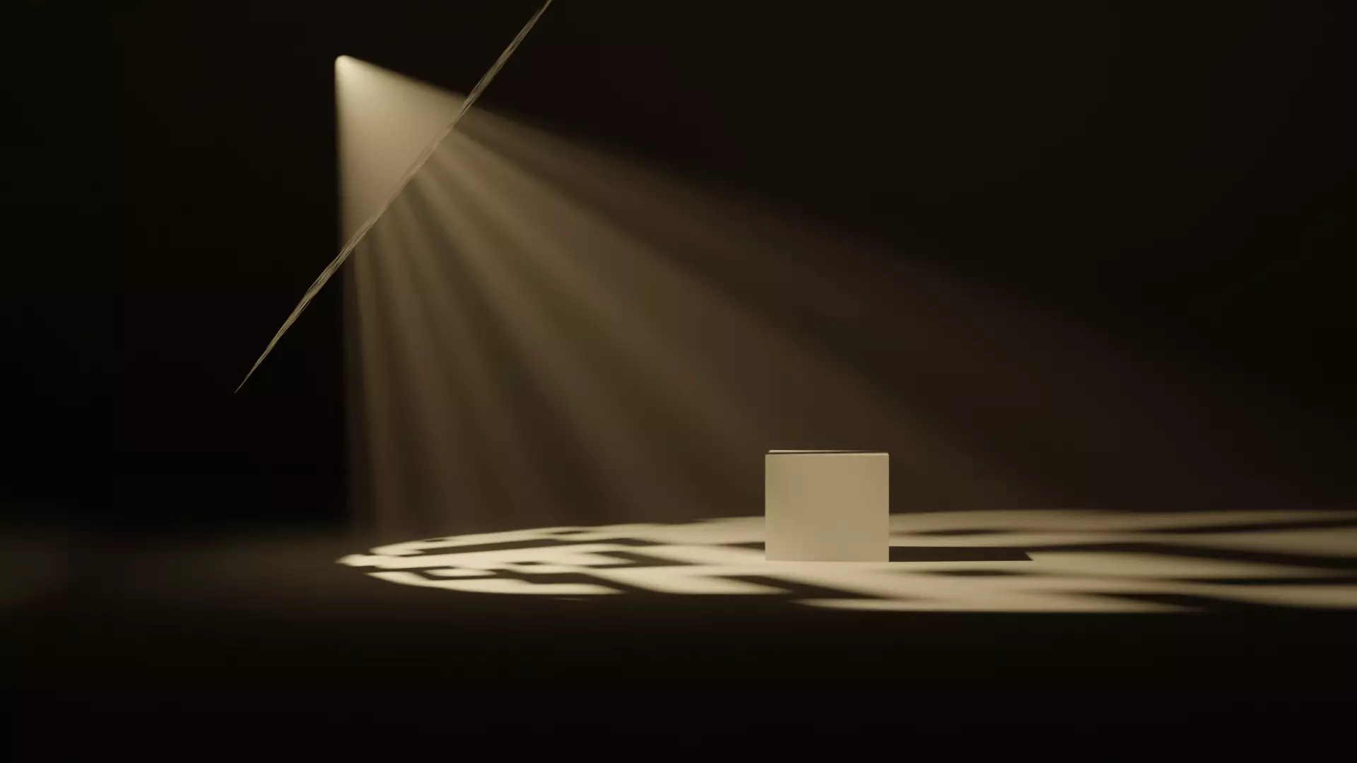 Easy GodRays Setup for Beginners Free low-poly 3D model_0