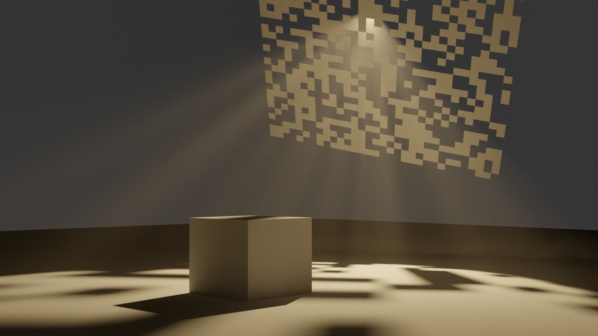 Easy GodRays Setup for Beginners Free low-poly 3D model_2