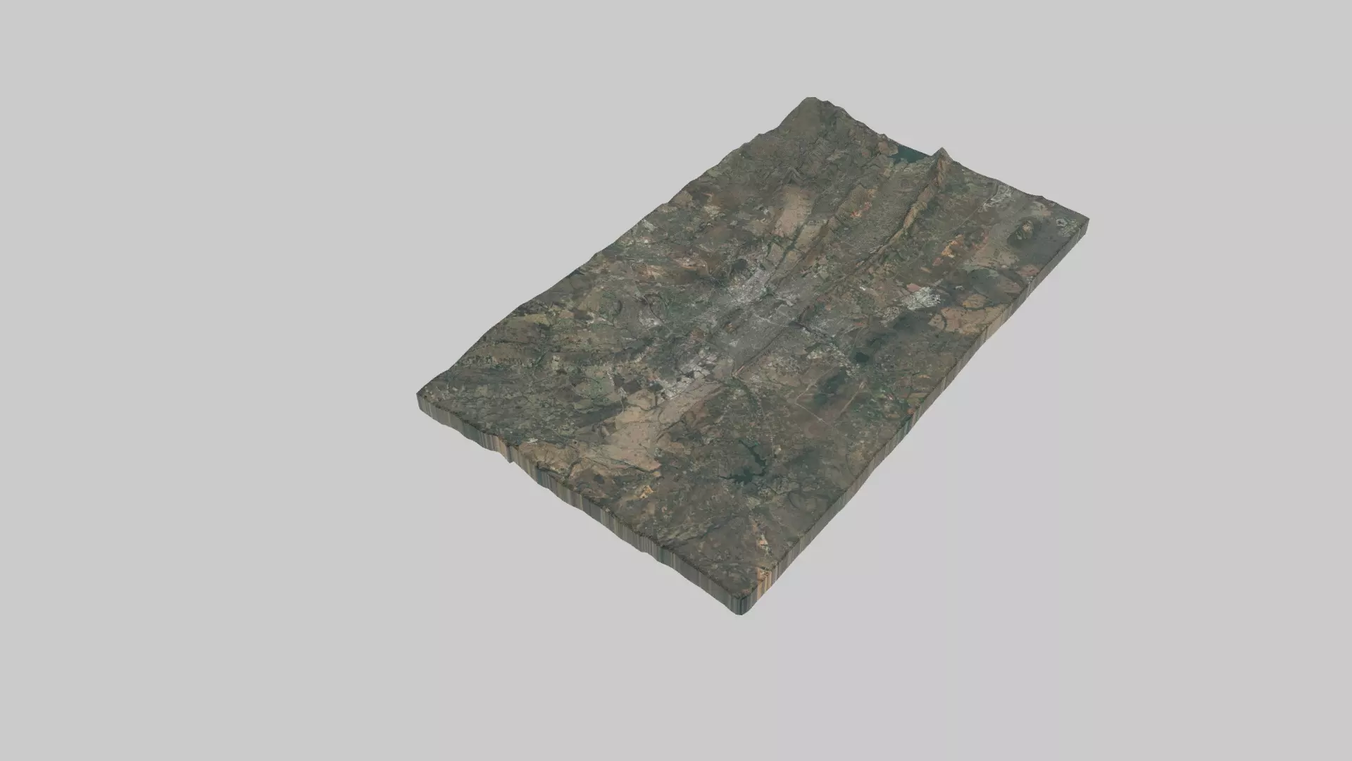 PRETORIA City Low-poly 3D model