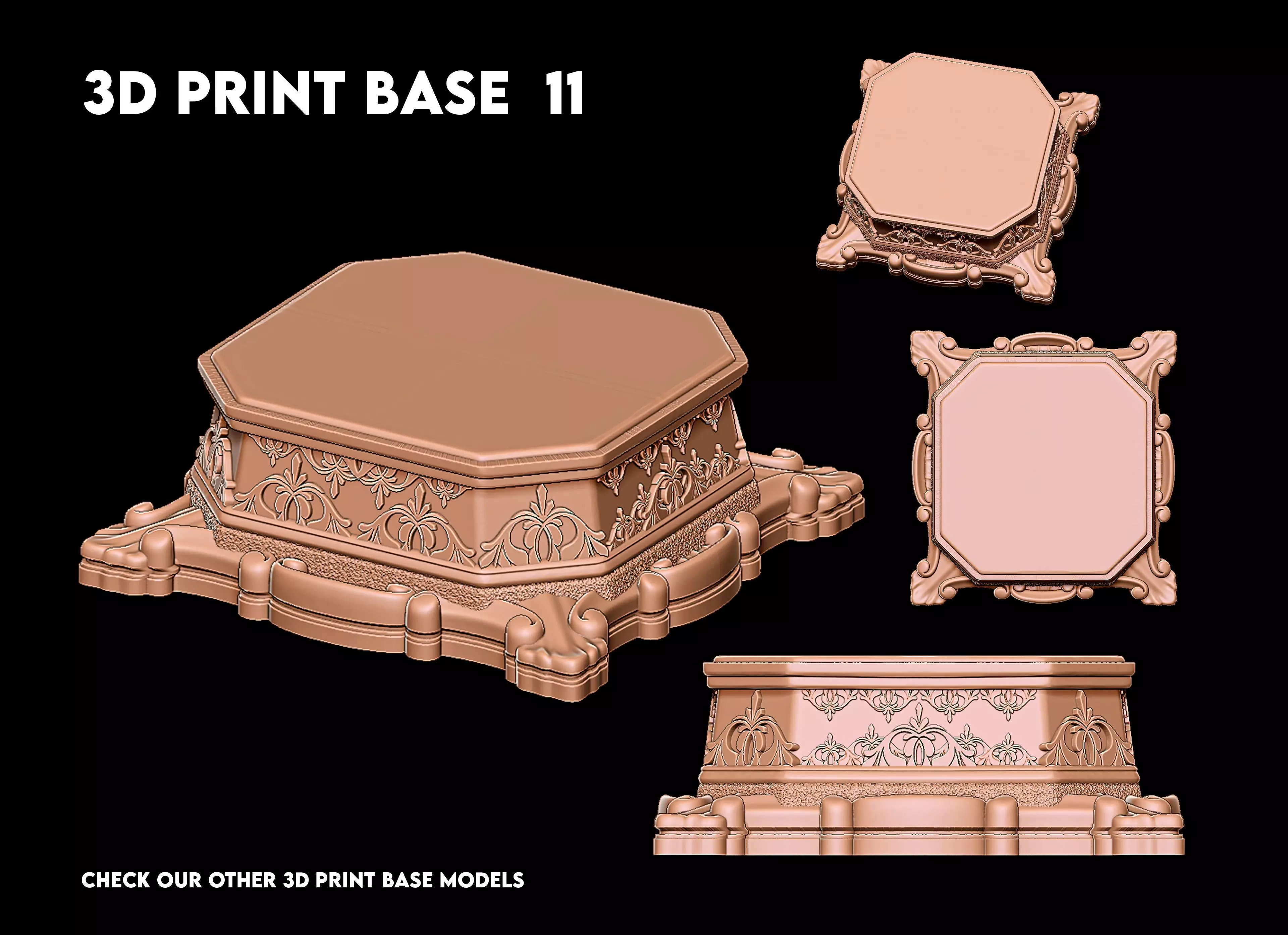 3D Print Base 11 3D print model
