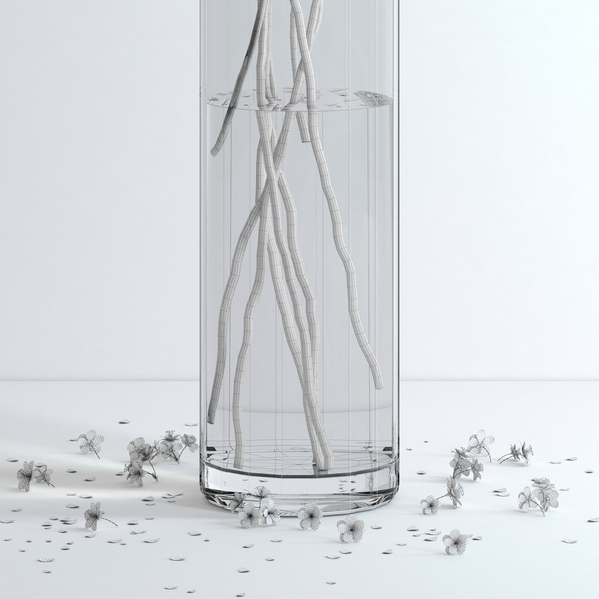 Cherry Blossom 3D model_13