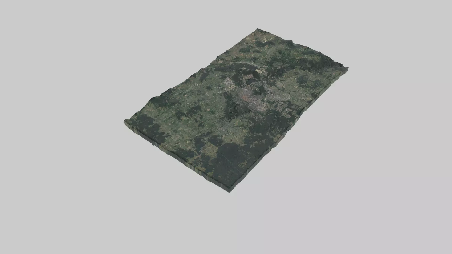 VILNIUS City Low-poly 3D model