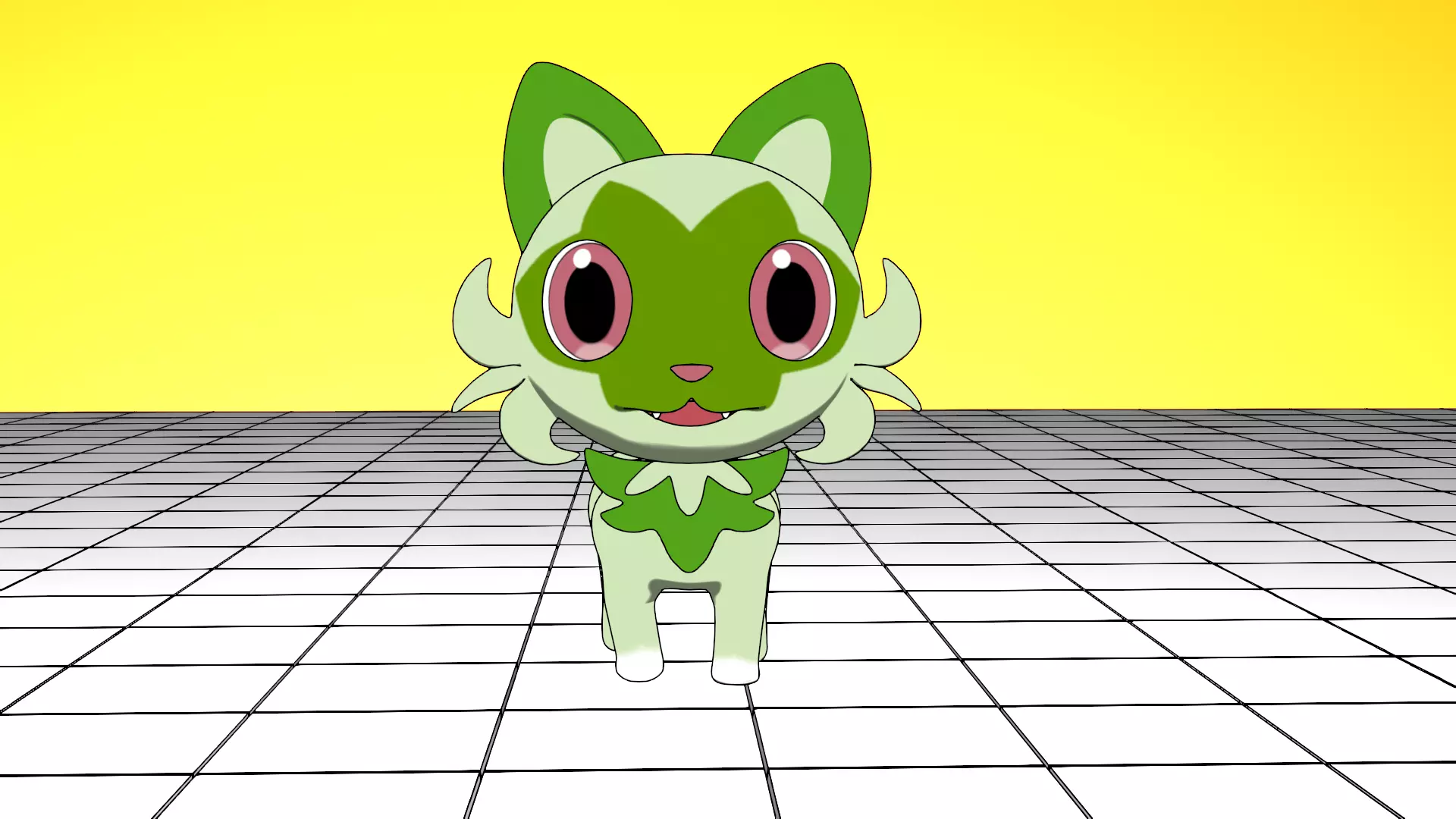 Sprigatito 3D 3D model