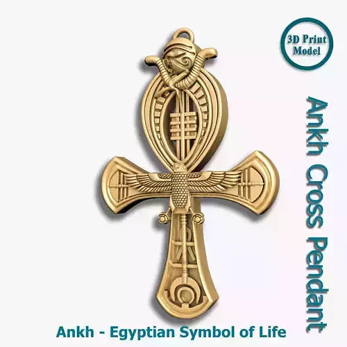 ANKH CROSS PENDANT ANCIENT EGYPTIAN SYMBOL OF LIFE