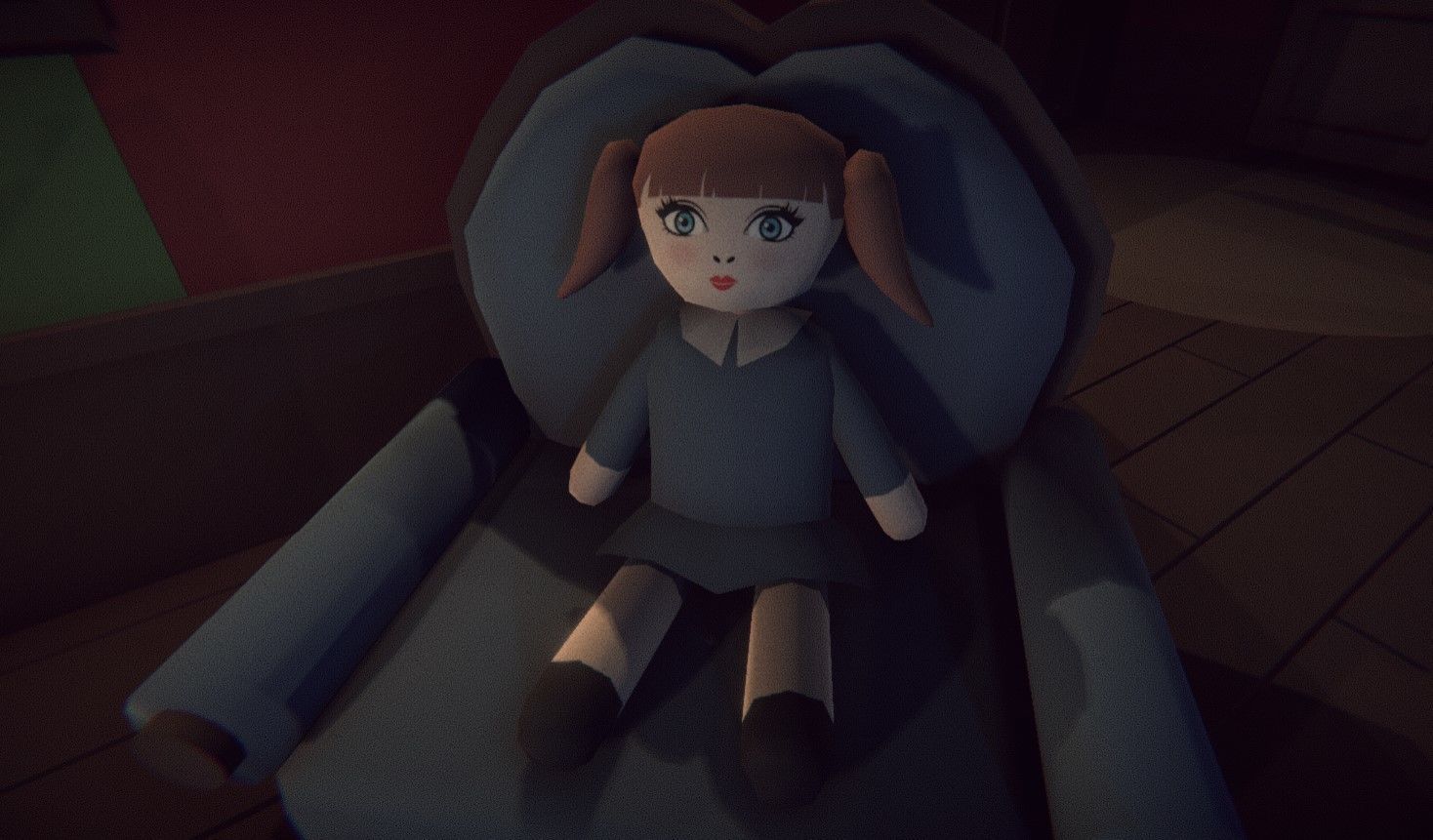 Horror modular House - Asset  Low-poly 3D model_6