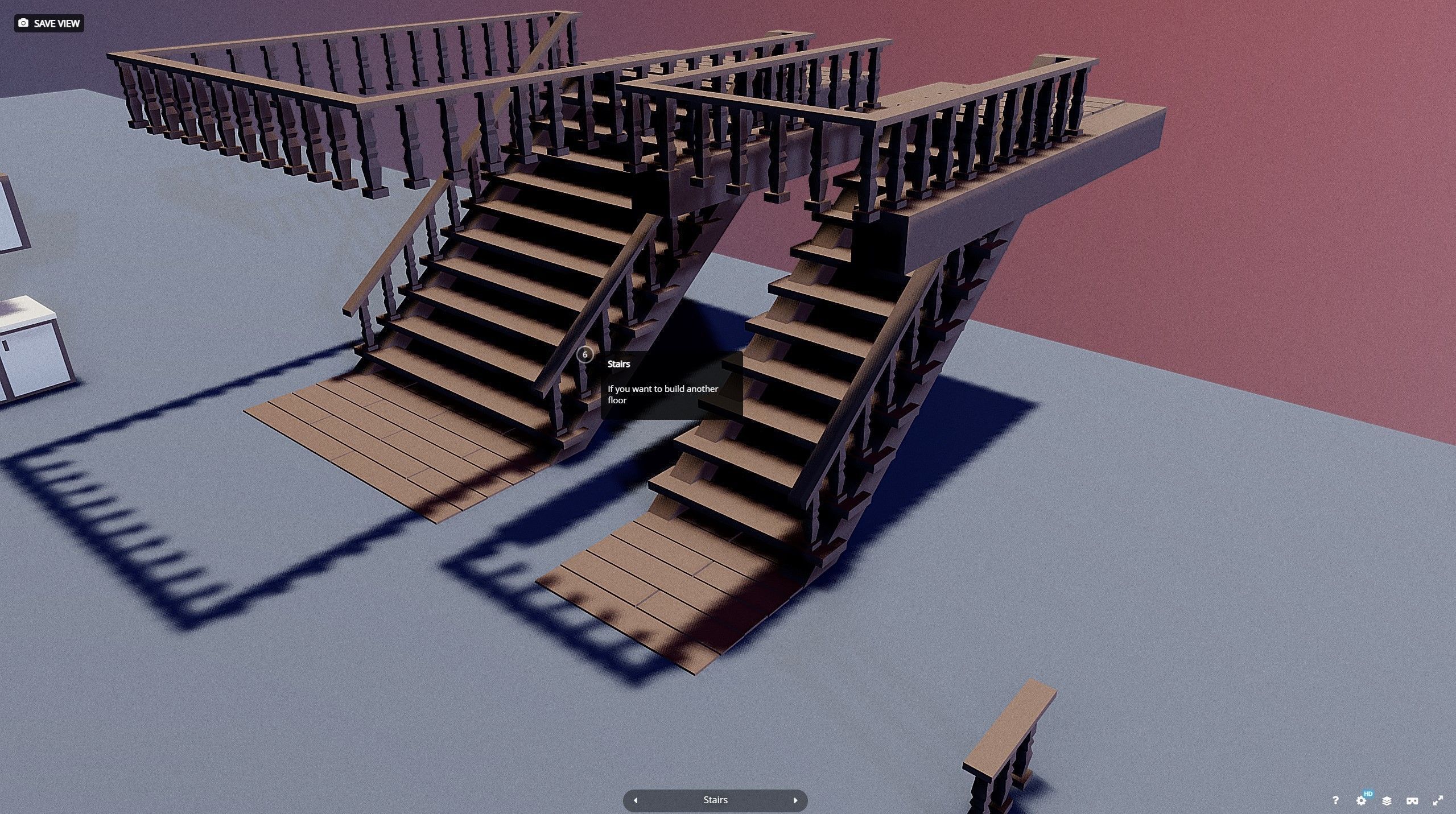 Horror modular House - Asset  Low-poly 3D model_18