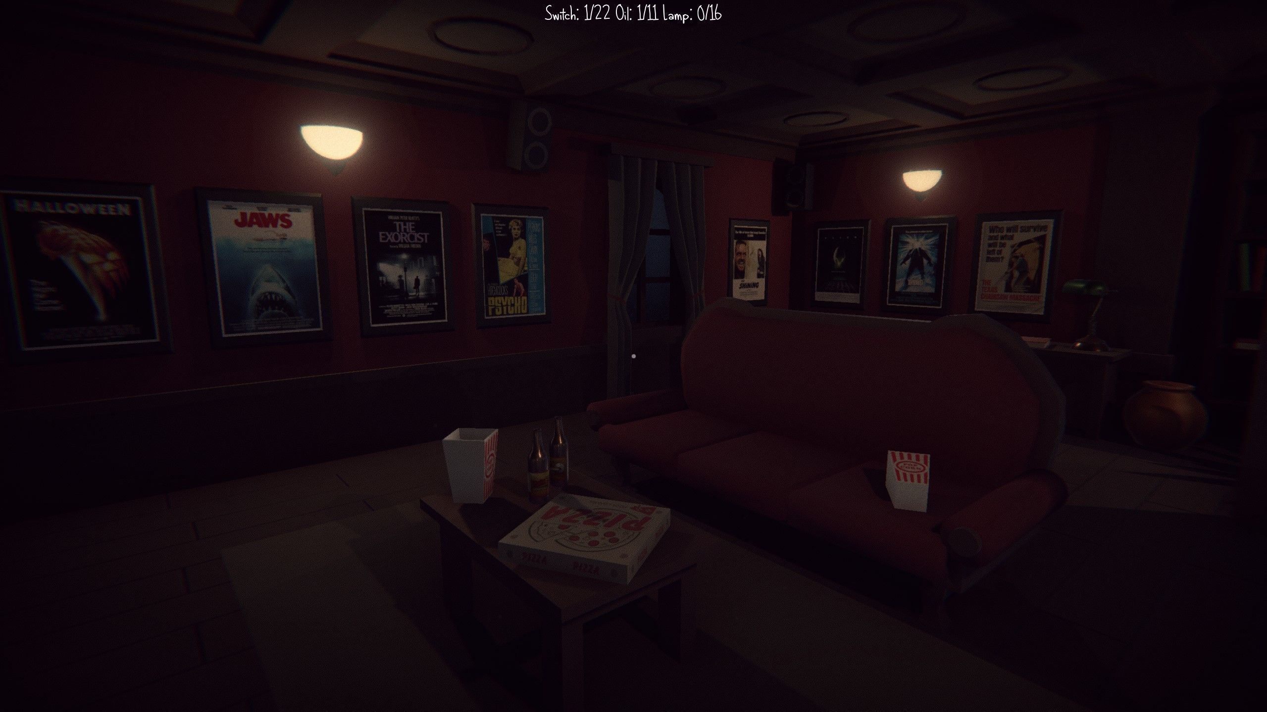 Horror modular House - Asset  Low-poly 3D model_4