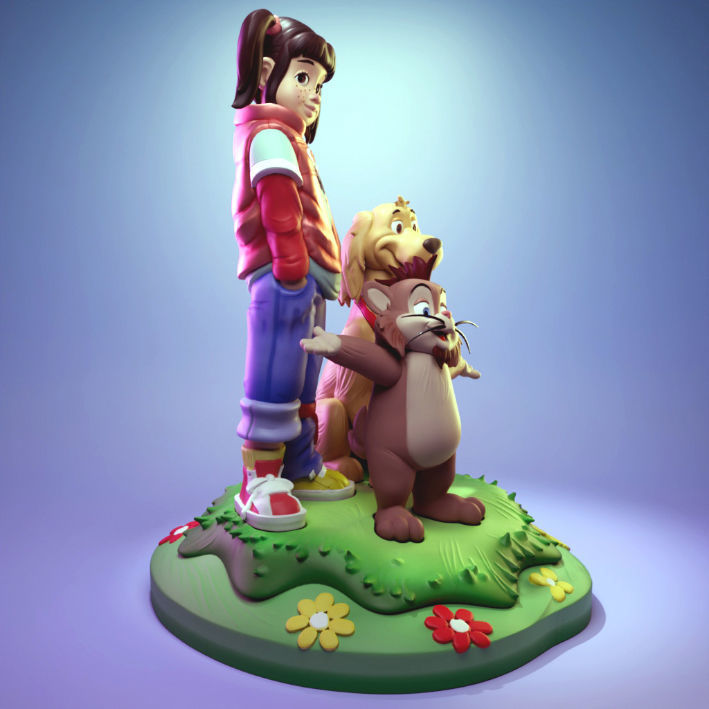 Punky Brewster  3D print model_2