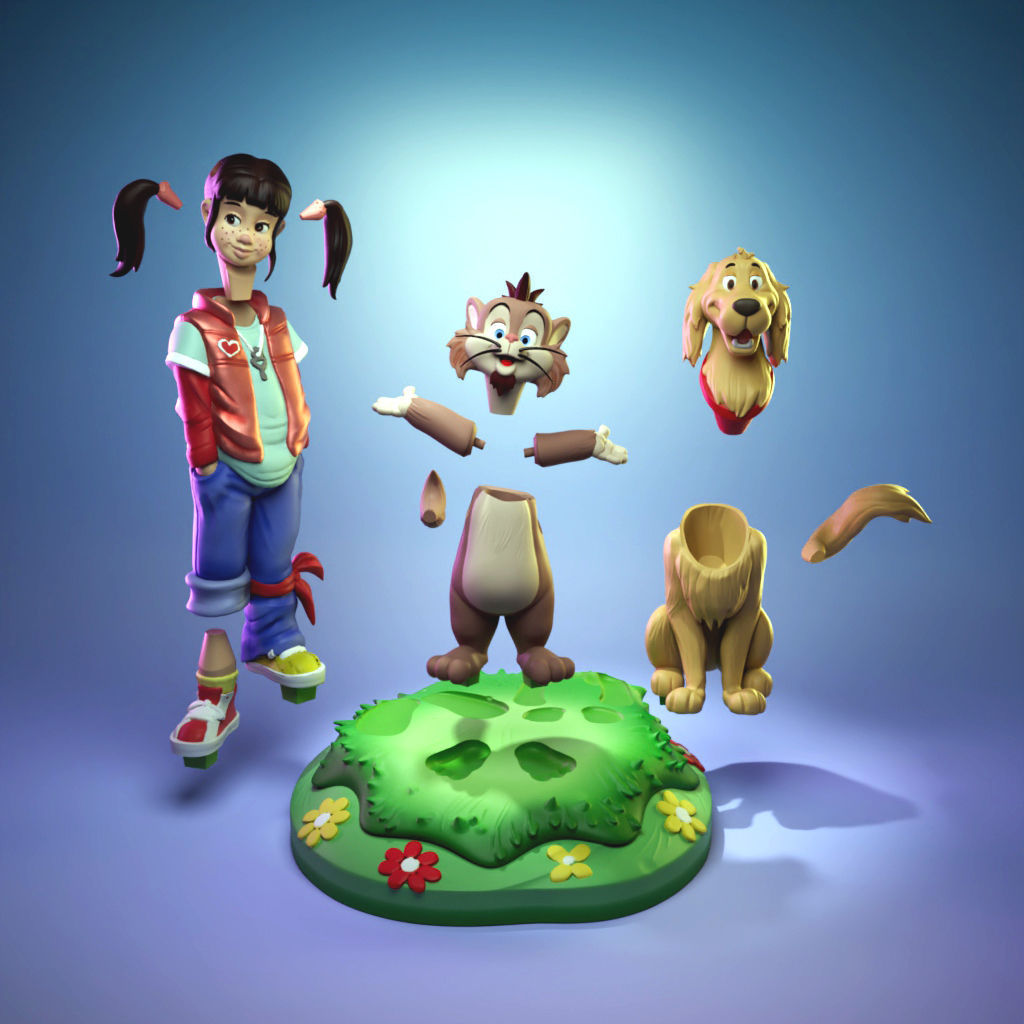 Punky Brewster  3D print model_5