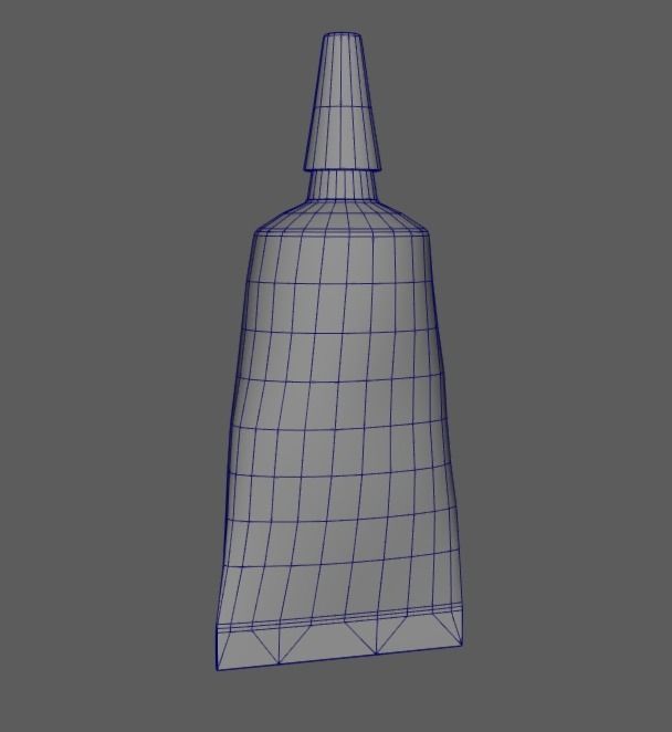 Wood Filler Low-poly 3D model_7