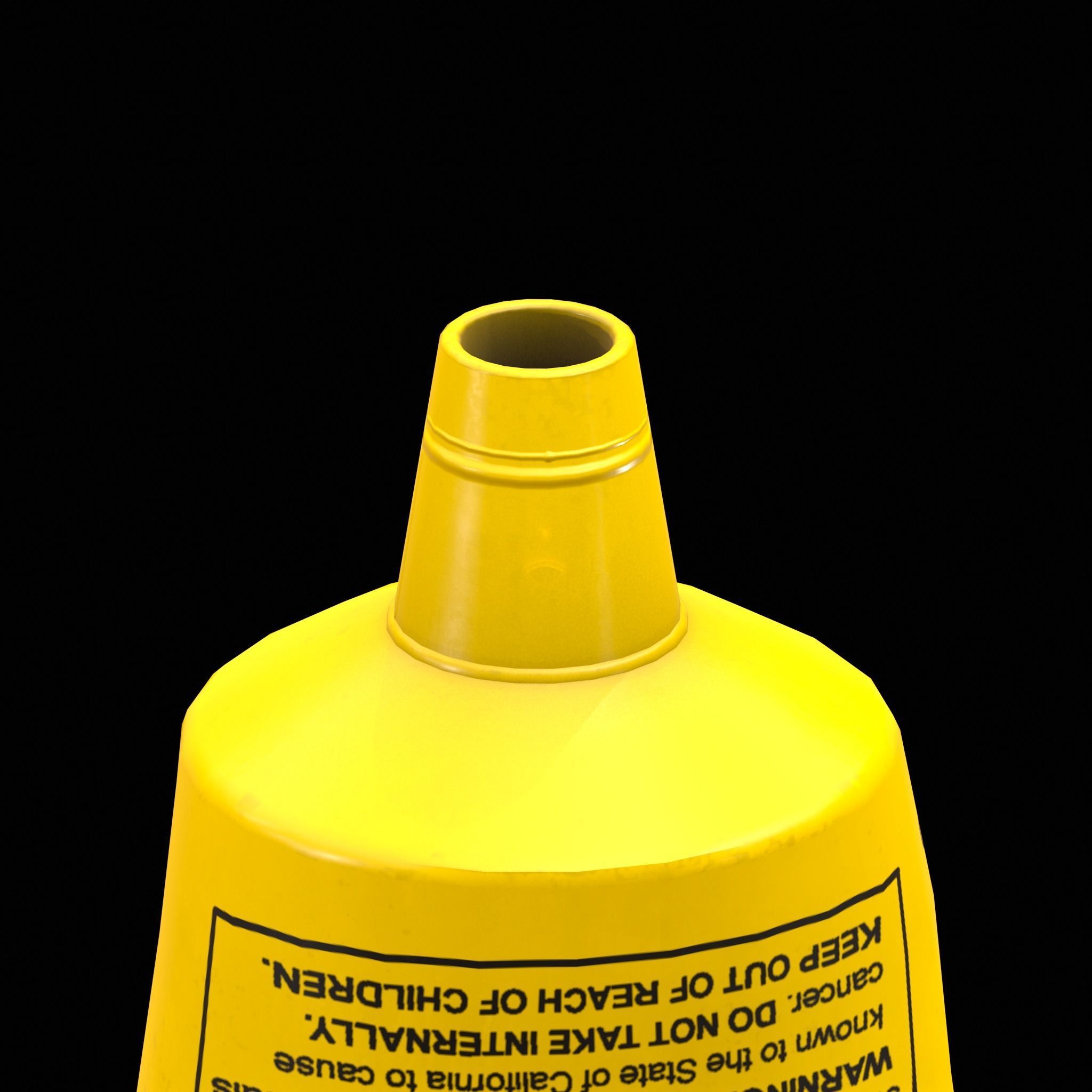 Wood Filler Low-poly 3D model_5