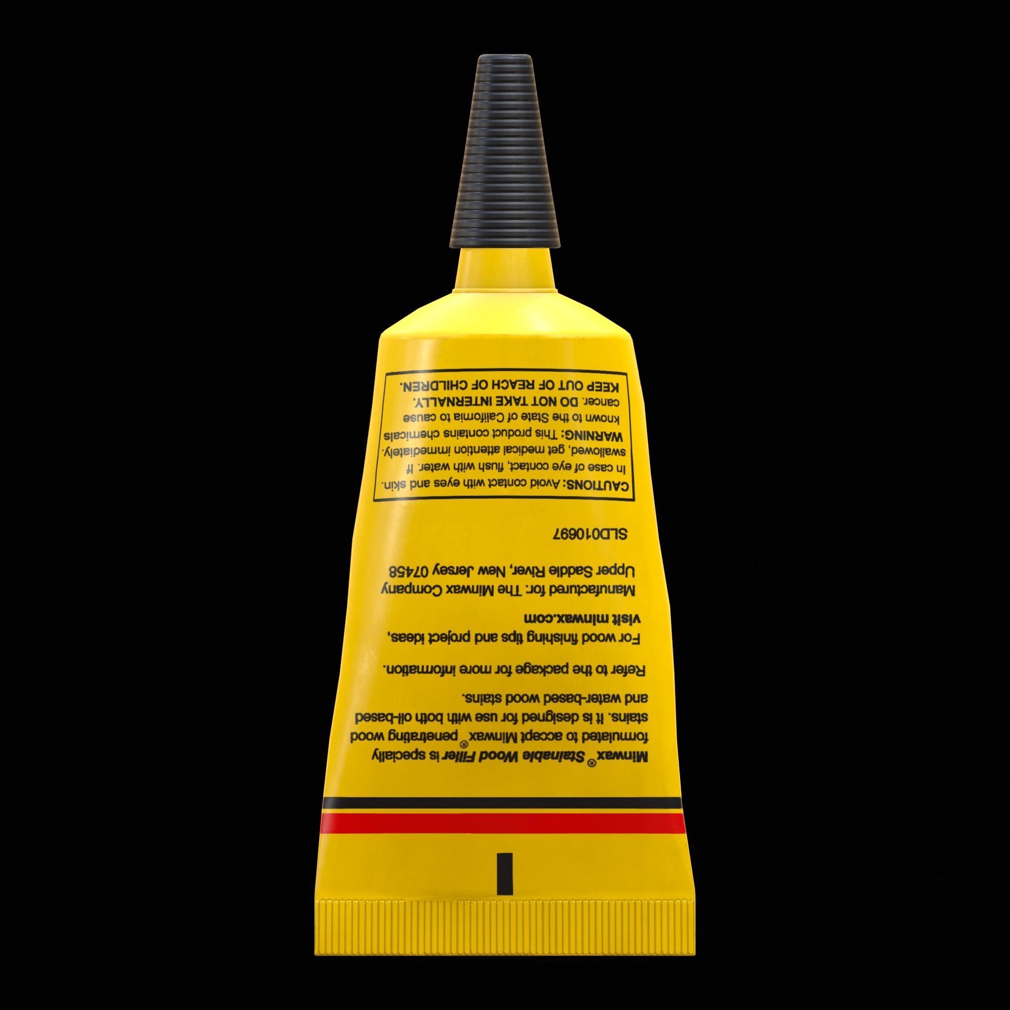 Wood Filler Low-poly 3D model_3