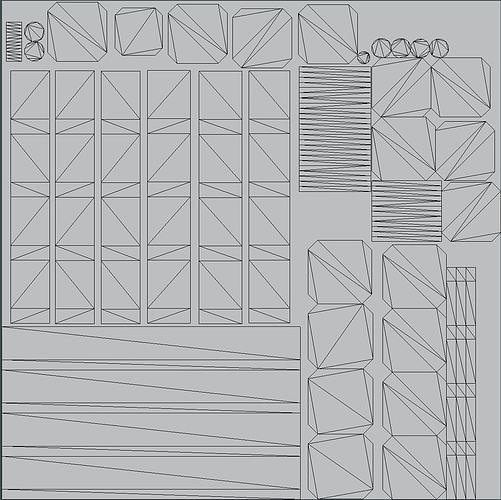 City Buildings Retrowave Low-poly 3D model 4