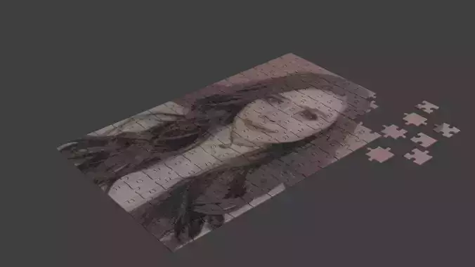 Elizabeth Olsen Puzzle