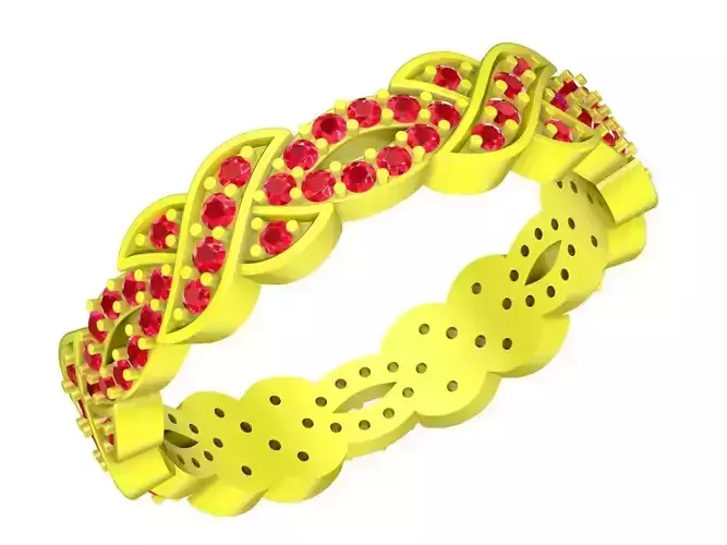 5237 asian diamond art ring for women 