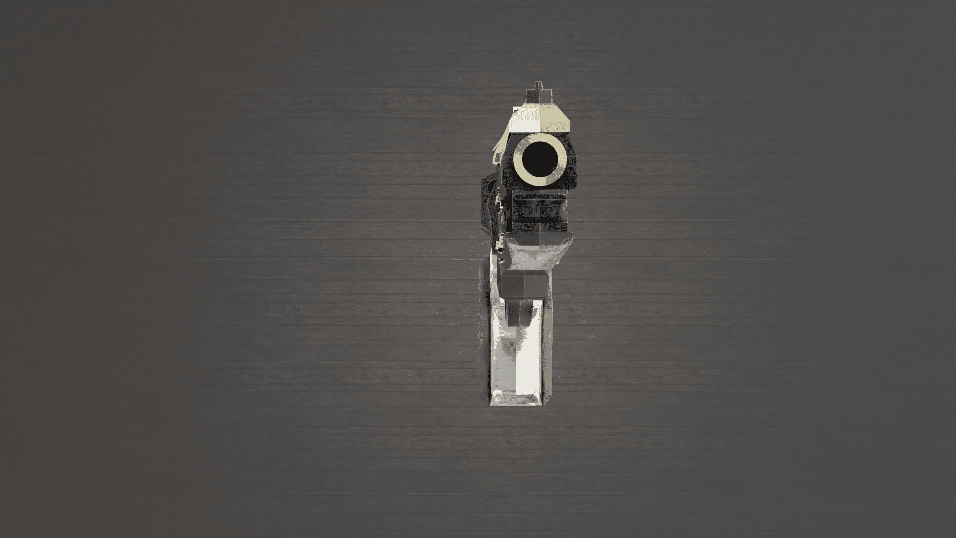 Revolver Tex Mechanica Low-poly 3D model_14