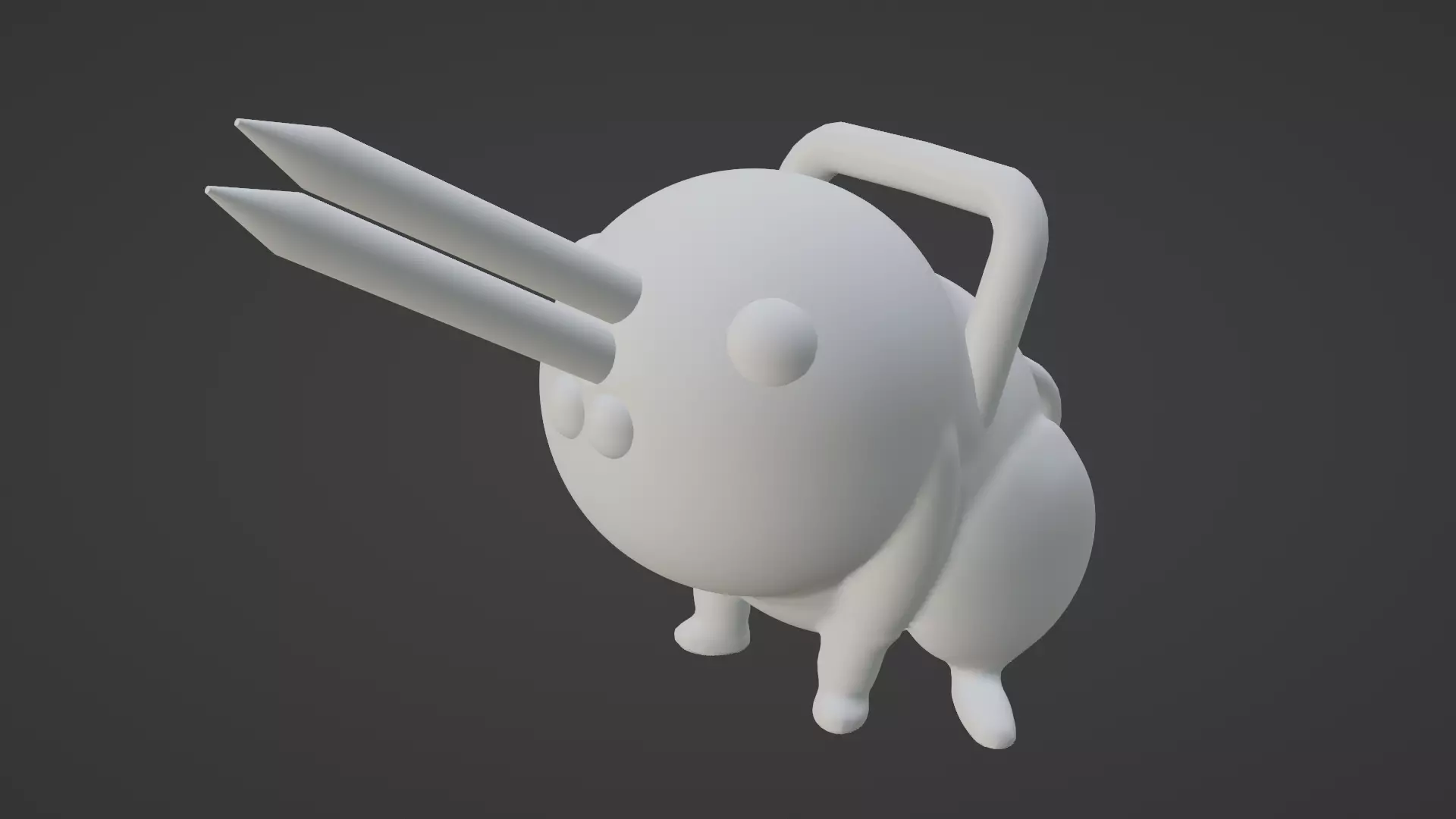 Pochita - pen and pencil holder 3D print model_0