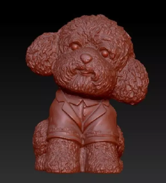 DOG 3d animals 3D model_0