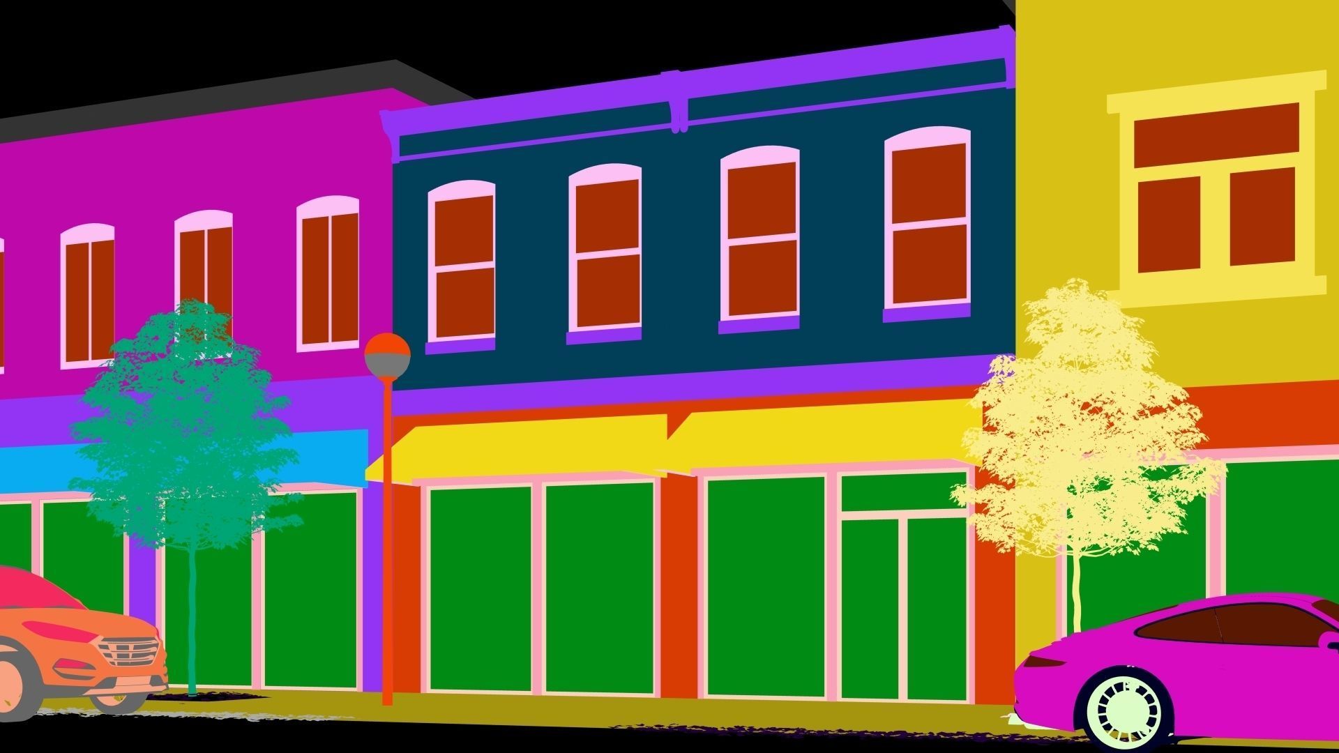 00-34-Exterior Shop Low-poly 3D model_4