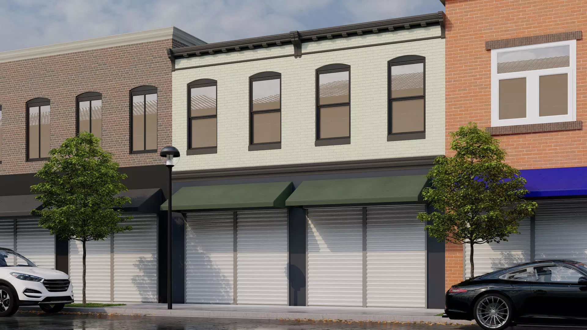 00-34-Exterior Shop Low-poly 3D model_0