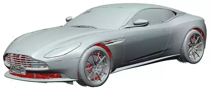 Aston Martin DB 11 - Exterior Scan 3D model