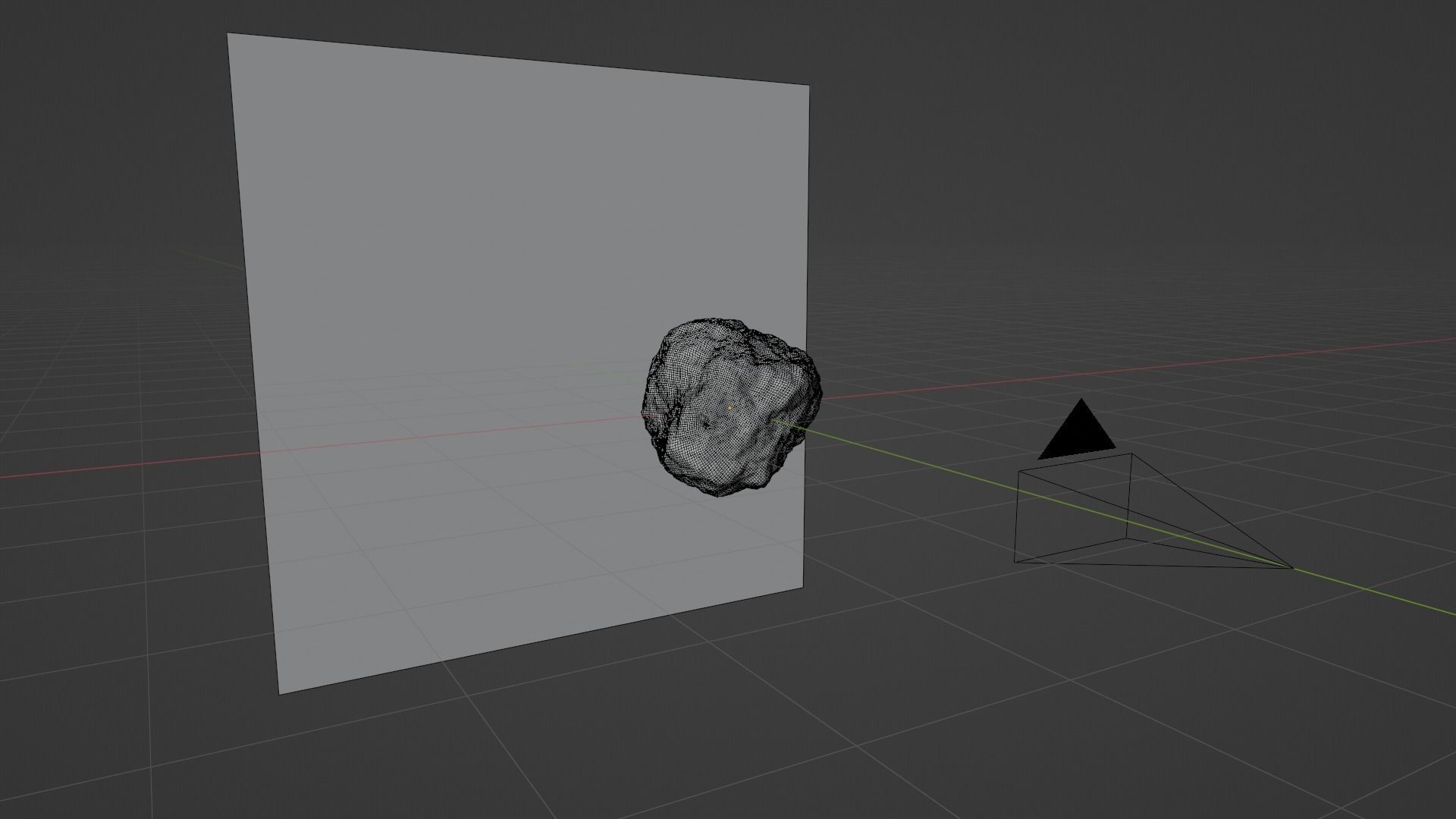 Procedural Sci Fi Glowing Asteroid - Space Rock 3D Model 3D model_10